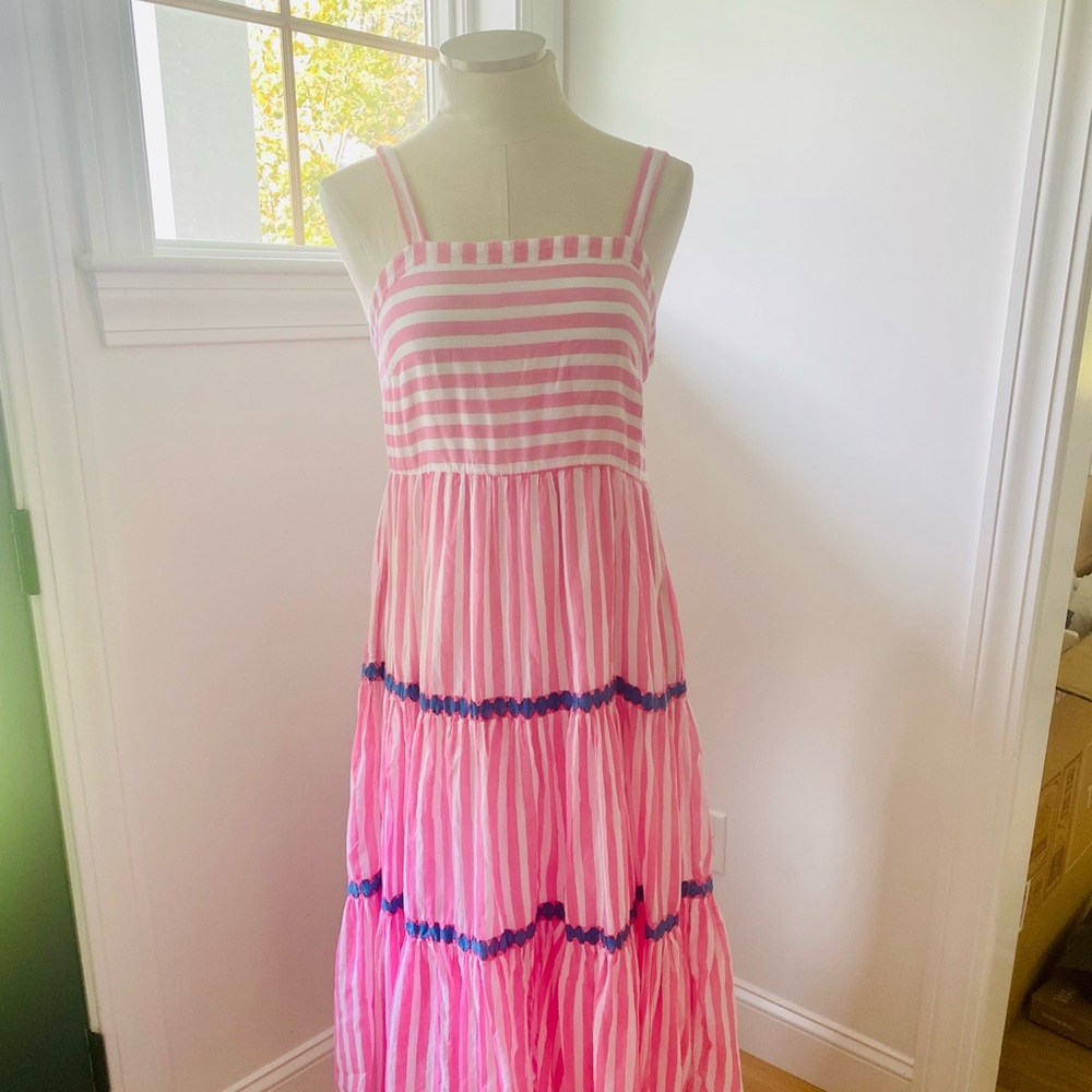 Oliphant Pink Stripe Maxi